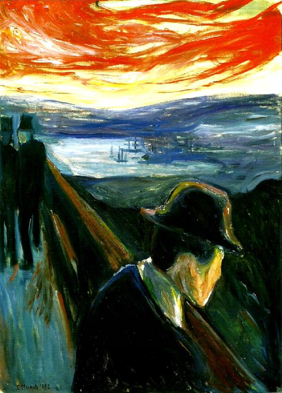 Edvard Munch fortvivlan